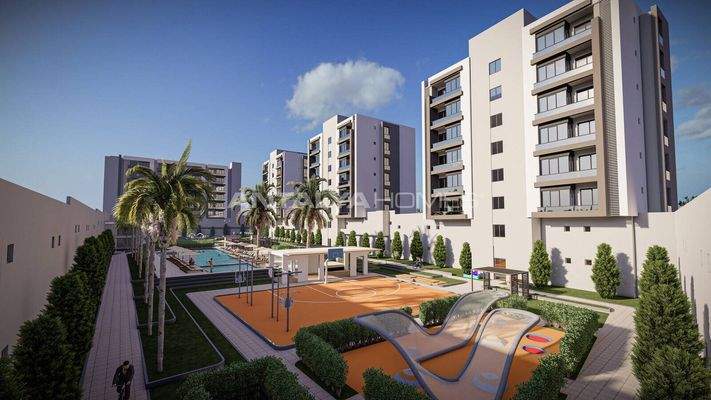Investment Apartments in an Elegant Project in Antalya