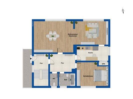 Grundriss Erdgeschoss