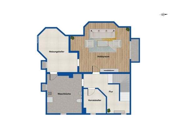 Grundriss Kellergeschoss