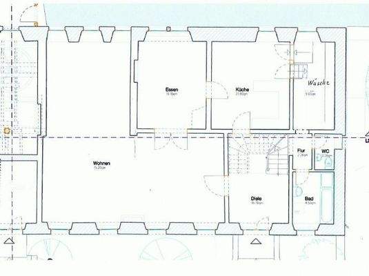 Grundriss Erdgeschoß