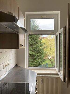 Blick aus der Küche