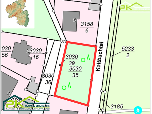 Lageplan Auszug Nassau