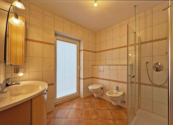 Gäste-WC mit Dusche