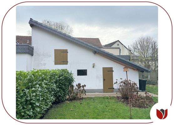 Gemauert: angrenzender Schuppen 