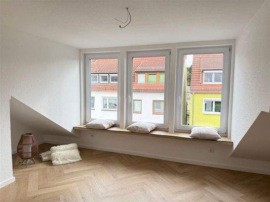 Dachstudio mit pfiffiger Gaube