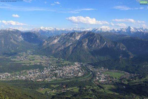 Blick auf  Bad Reichenhall