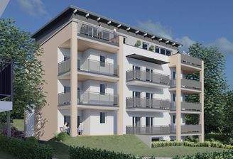 Gartenansicht Süd-West