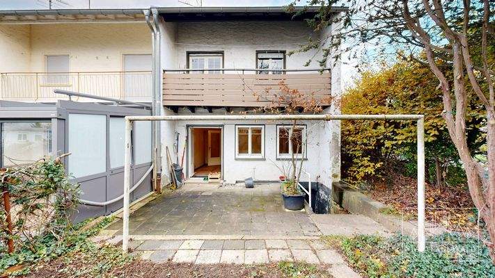 Terrasse - Gartenansicht