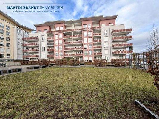 Balkonansicht des Hauses