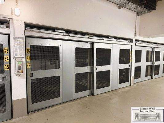 Blick in die Tiefgarage