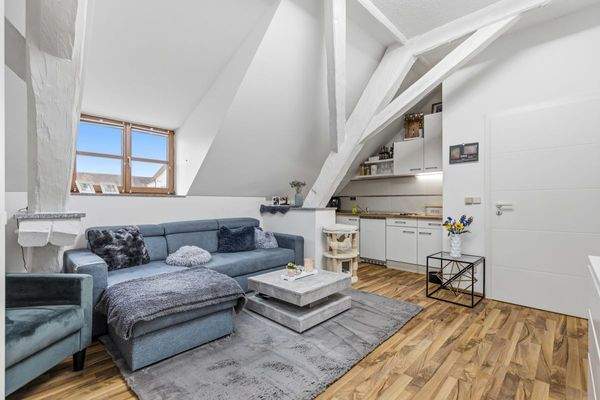 Wohnbereich und Küche Whg. 2