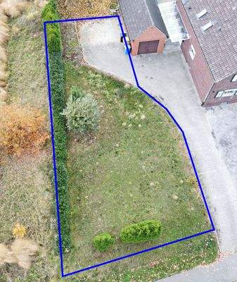 Bild Grundstück mit Grenzen