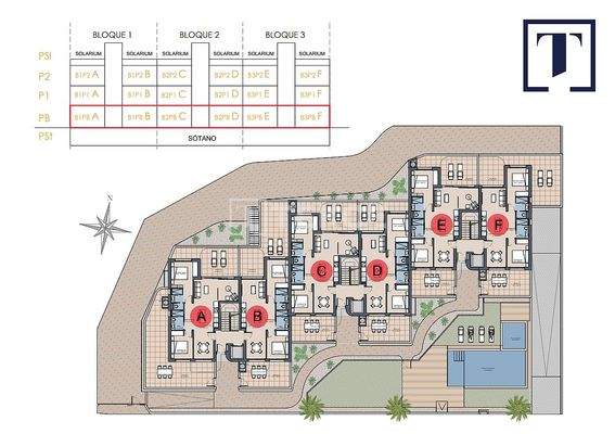 Golf View Apartments with Comminity Pool in Los Alcázares