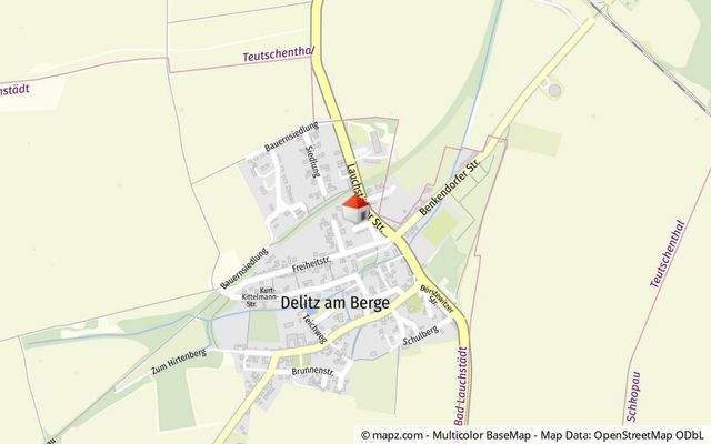 Geolyzer Kartenausschnitt