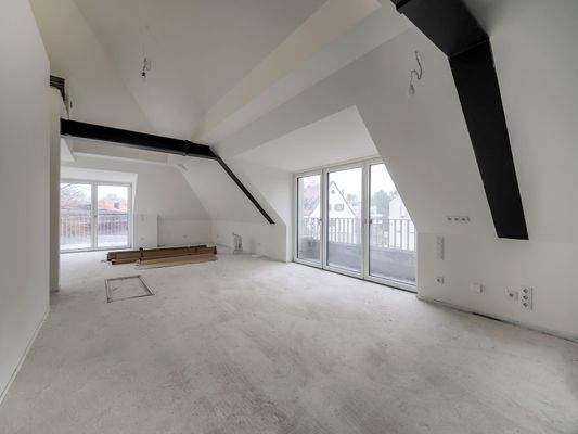 Wohn-/Esszimmer l Aktueller Baufortschritt