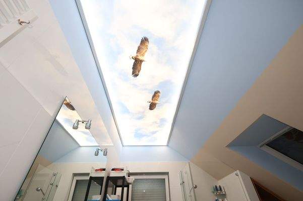 Hauptbad Detail Decke