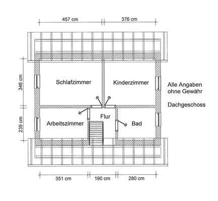 Grundriss Obergeschoss