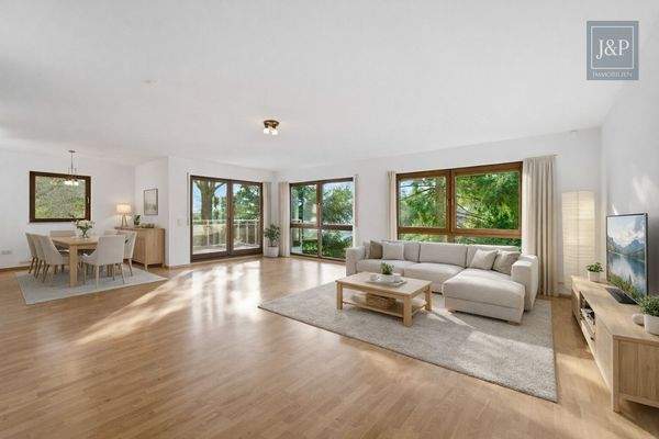 Wohnzimmer KI-Generiert