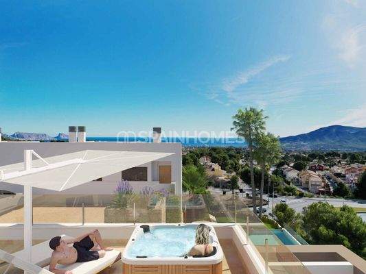 Stylish Townhouses in a Complex with Pool in Alicante La Nucia