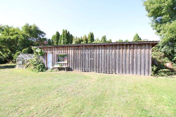 Werkstatt + Geräteschuppen