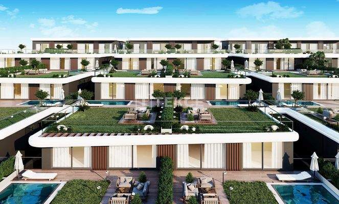 Apartments with Private Pools and Gardens in İzmir Çeşme