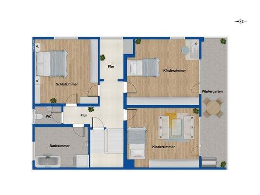 Grundriss - Obergeschoss