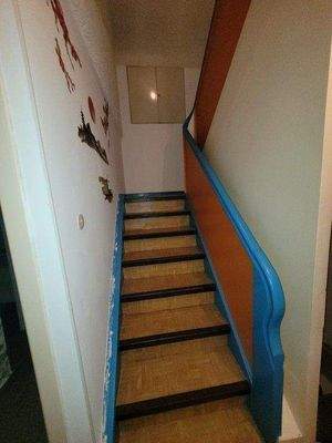 Aufgang zum Dachgeschoss