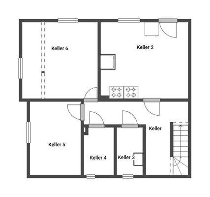 Grundriss Keller