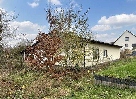 Bungalow Hinteransicht