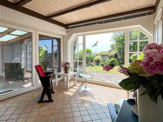 Freisitz mit Fußbodenerwärmung