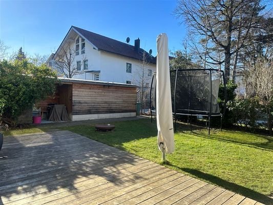 Die Süd-Westterrasse