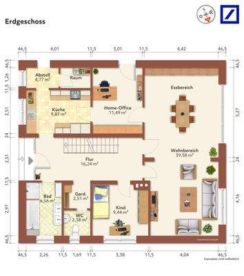 Grundriss Erdgeschoss