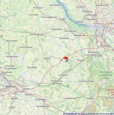 Lageplan überregional