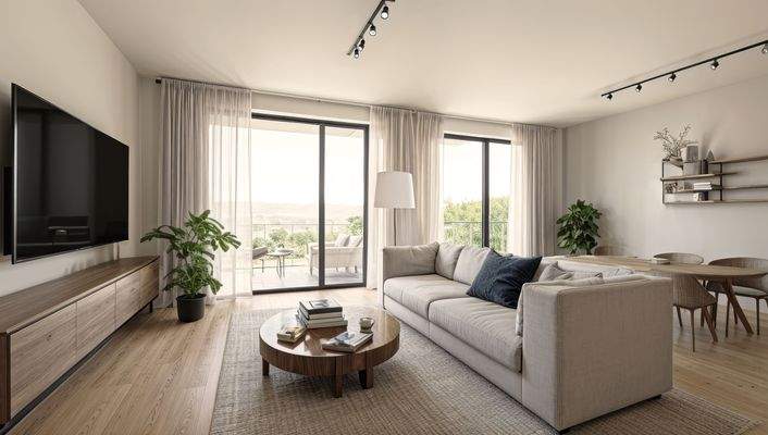 Wohnzimmer / Esszimmer