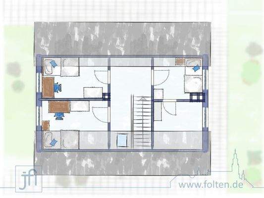 Grundriss Dachgeschoss
