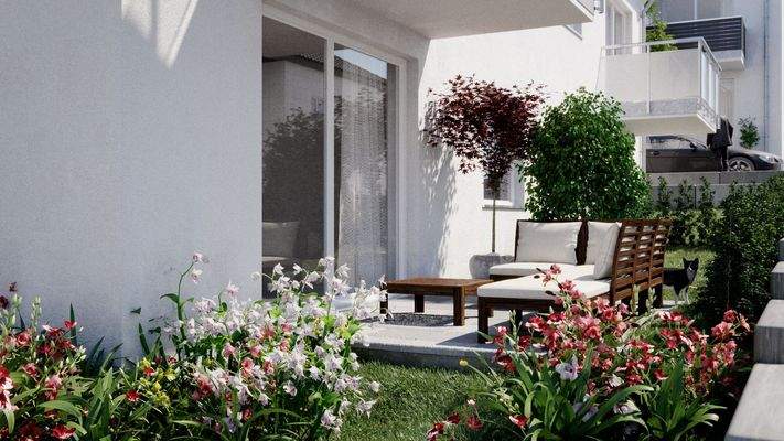 Wohnbeispiel Terrasse Garten