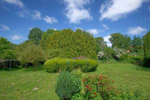 Grundstück mit Blick nach Nordosten