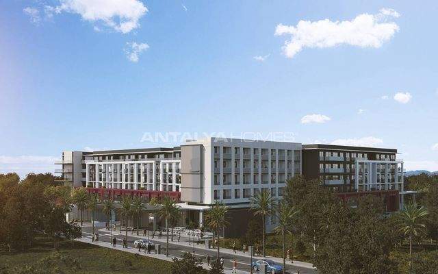 Stylish Flats in a Complex Near Airport in Kepez Antalya