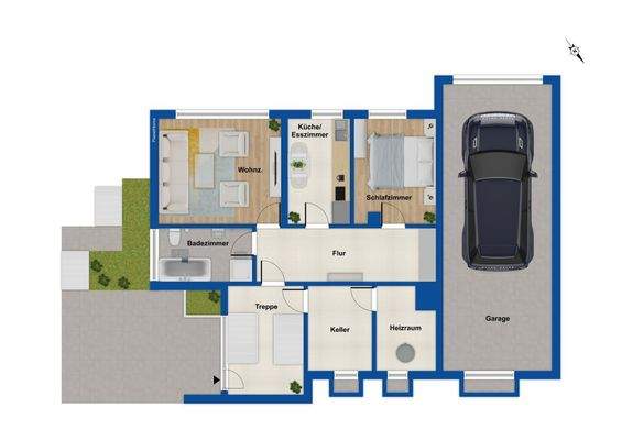 Grundriss Untergeschoss