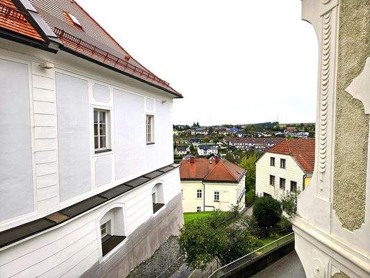 Ausblick vom Wohn-, Aufenthalts- und Esszimmer 1.OG