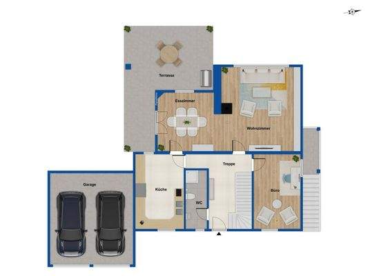 Grundriss  Erdgeschoss