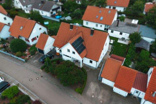 Drohnenaufnahme Objekt Ichenhausen Oxenbronn