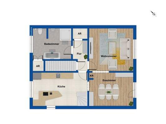 Grundriss Obergeschoss