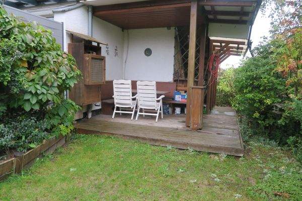 Gartenanteil mit Terrasse