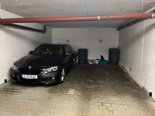 die beiden TG-Stellplätze