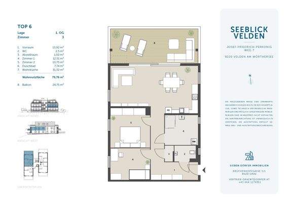  Verkaufsplan Top 06 - Seeblick Velden - 7D