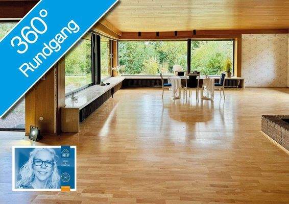 ca. 74m2 großes Wohnzimmer