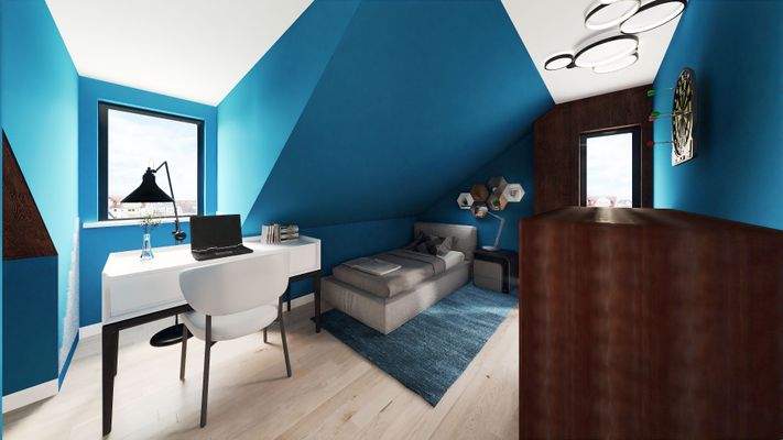 Alternativ als 4 Zimmer_WHG_ Zimmer statt Küche