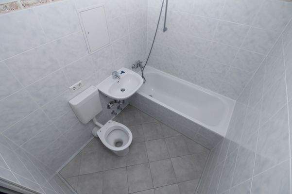 Einblick in das zukünftige Bad