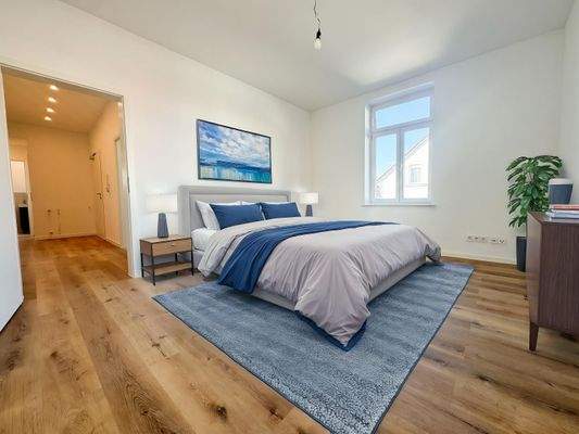 Schlafzimmer - Einrichtungsbeispiel